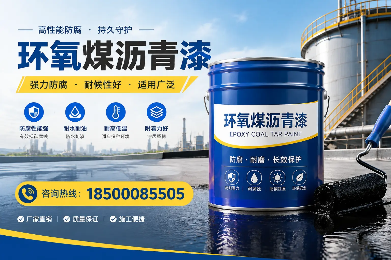 环氧煤沥青漆的储存与运输注意事项，五河企业须知